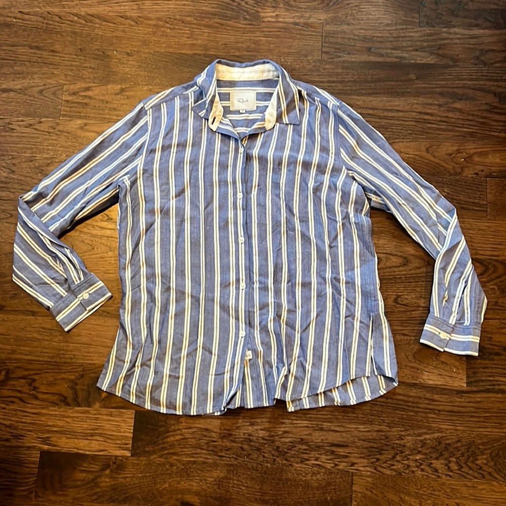 Rails Striped Button Up Top - image 1